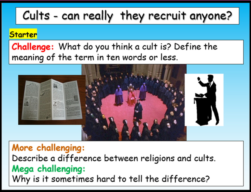 Cults - Why do people join these?
