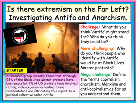 The Far Left, Antifa and Extremism