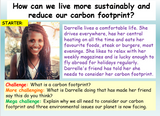 Sustainability and Carbon Footprints