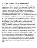 Personal Presentation and Cover Letters - Careers Lesson