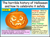 Halloween History and Safe Trick or Treating