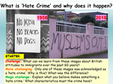 Hate Crime - Extremism PSHE Lesson