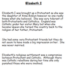 Religion and Conflict in Tudor Times