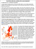 Immigration Reasons + Effects - Edexcel Citizenship