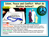 Islam, Peace and Conflict Lesson