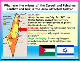 Israel and Palestine - Judaism and Islam RE