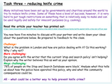Knife Crime PSHE