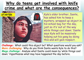 Knife Crime PSHE