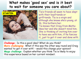 Good, Healthy Sex RSE Lesson