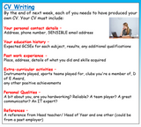 CV Writing - Careers Lesson