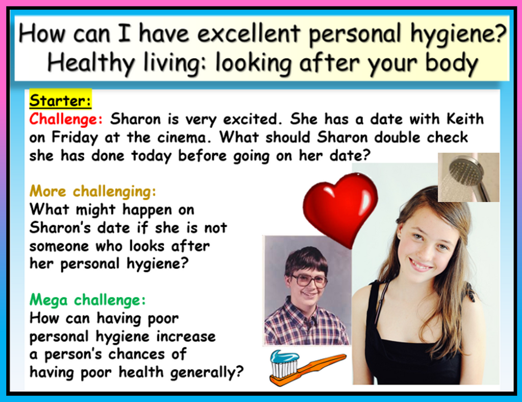 Personal Hygiene PSHE lesson