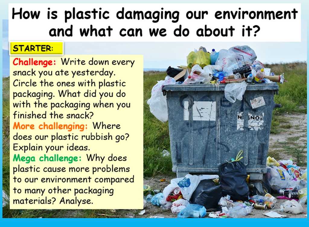 Plastic Pollution Lesson
