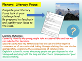 Risk Taking PSHE Lesson