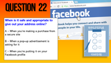 Internet Safety / Online Safety Quiz