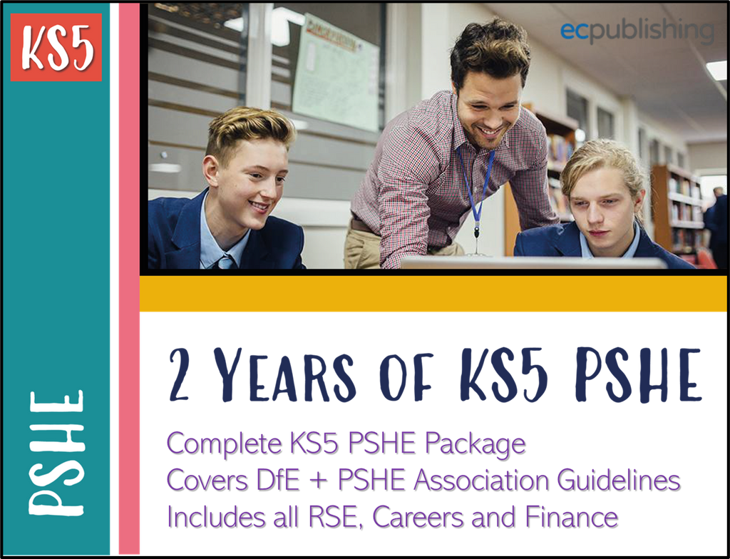 2 Year Pack - Complete KS5 PSHE, RSE + Careers