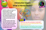 Mental Health Introduction PSHE Lesson