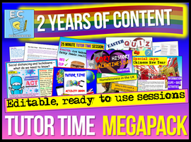 Tutor Time - 3 Year's Worth of Resources