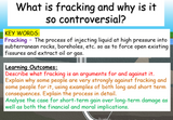 Fracking PSHE / Citizenship Lesson