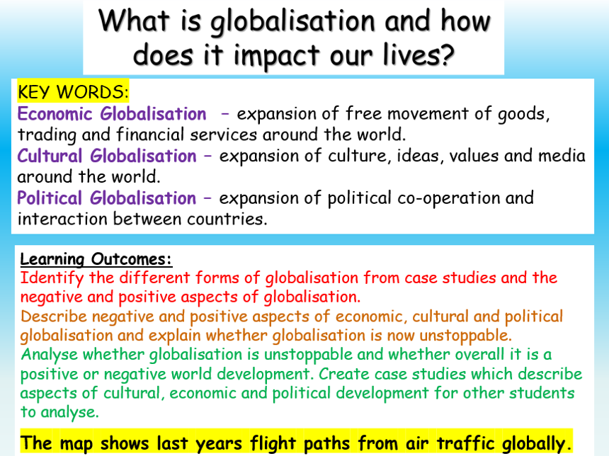 What is globalisation? – EC Publishing