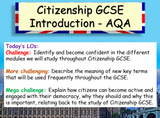 Citizenship GCSE Introduction AQA Lesson