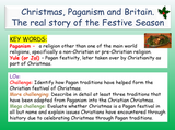 The Pagan Origins of Christmas - RE Lesson