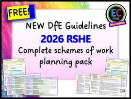 RSHE PSHE Planning for KS3 and KS4 2026