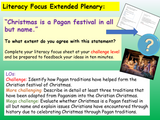 The Pagan Origins of Christmas - RE Lesson