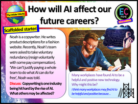 AI and Future Careers - PSHE / Careers lesson