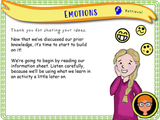Year 4 - Changing Emotions - Puberty