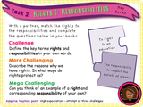 Rights and Responsibilities