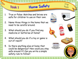 Safety in the Home KS1/Year 2