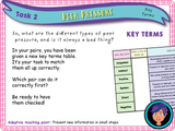Year 5 - Peer Pressure PSHE