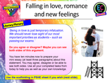 Falling in love, romance and new feelings PSHE lesson