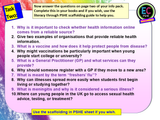 Freshers' Flu, Meningitis, Vaccinations and Health Services KS5 PSHE Lesson