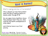 Vaping Dangers Year 6