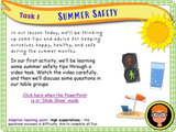 Summer Safety - Year 4