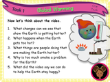 Climate change / global warming - KS1 - Year 1