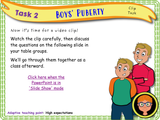 Year 5 - Boys' Puberty PSHE