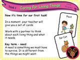 Caring for living things - KS1 - Year 1