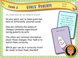 Year 5 - Girls' Puberty PSHE Lesson