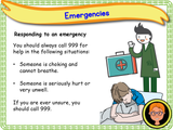 Accidents and Emergencies - Calling 999 -  KS1/Year 2