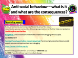 Anti-Social Behaviour PSHE lesson