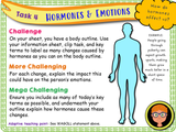 Hormones and Emotions - Puberty PSHE