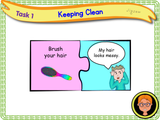 Keeping clean - KS1 - Year 1