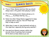 Summer Safety - Year 4