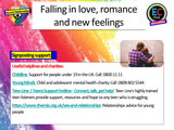 Falling in love, romance and new feelings PSHE lesson