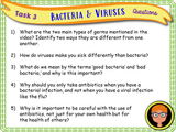 Germs, Bacteria and Viruses PSHE