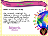 Welcoming Everyone (Diversity / Inclusion) - KS1 - Year 1