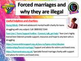 Forced Marriage in the UK PSHE Lesson