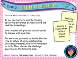 Year 4 - Real Life and Online Friendships (Loneliness)